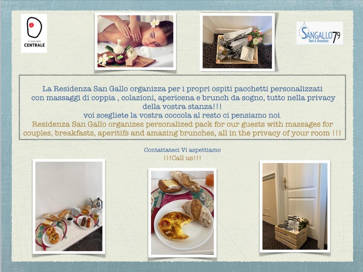 B&B Residenza San Gallo 79 Флоренция Екстериор снимка